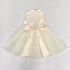 2022 Summer New Girl Pearl Doll Collar Dress Flower Girl Dress Dress Backless Love Princess Dress